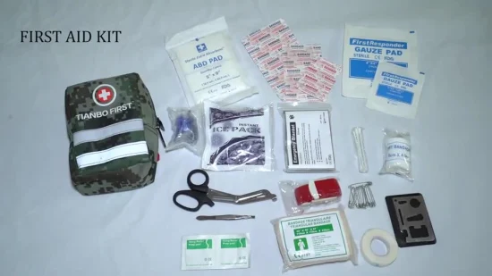 Nueva llegada Kit de herramientas de emergencia Bolsa de primeros auxilios para vehículos de oficina en casa