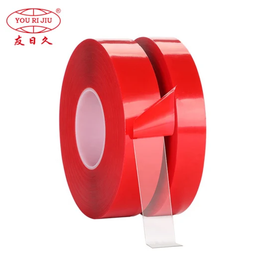Cinta de doble cara resistente (16,5 pies/5 m) cinta de pared multiusos tiras adhesivas montaje extraíble reutilizable fuerte pegajosa nano cinta transparente